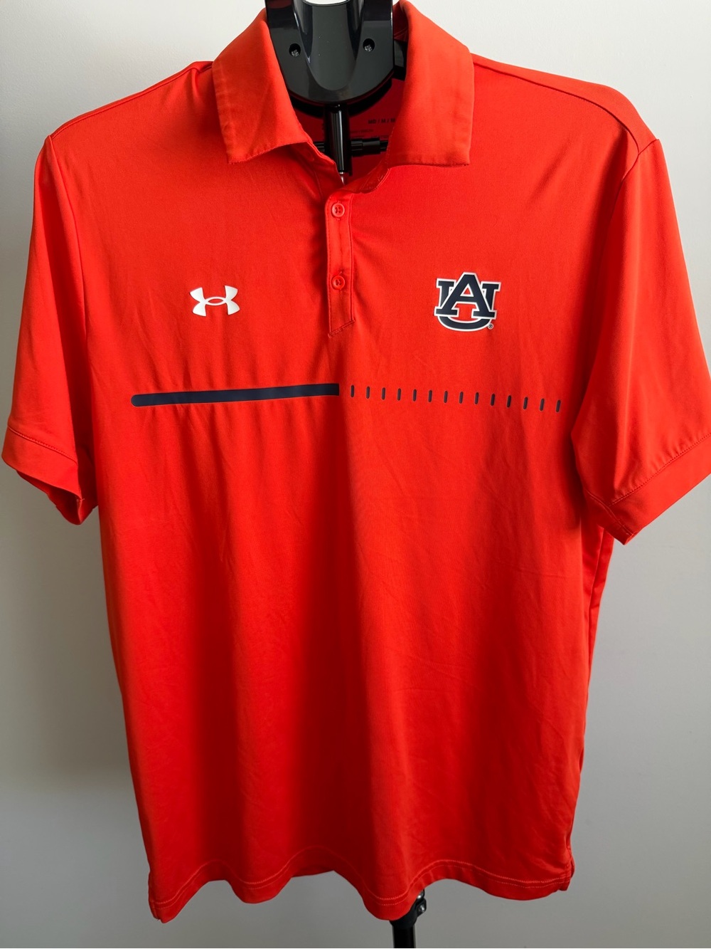 Orange Auburn Men’s Polo